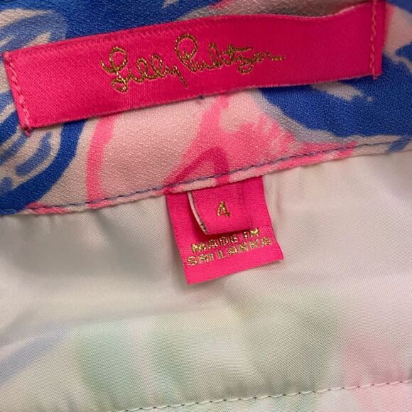 Lilly Pulitzer Havana Cocktail Print Ariana Stretch Shorts - Picture 7 of 11